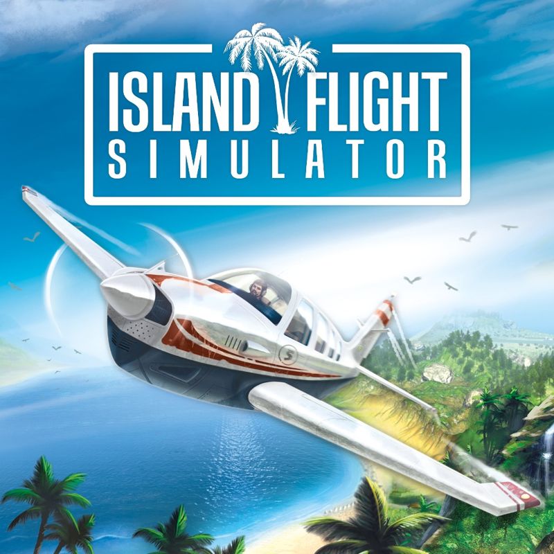 Island Flight Simulator box art for Playstation 4